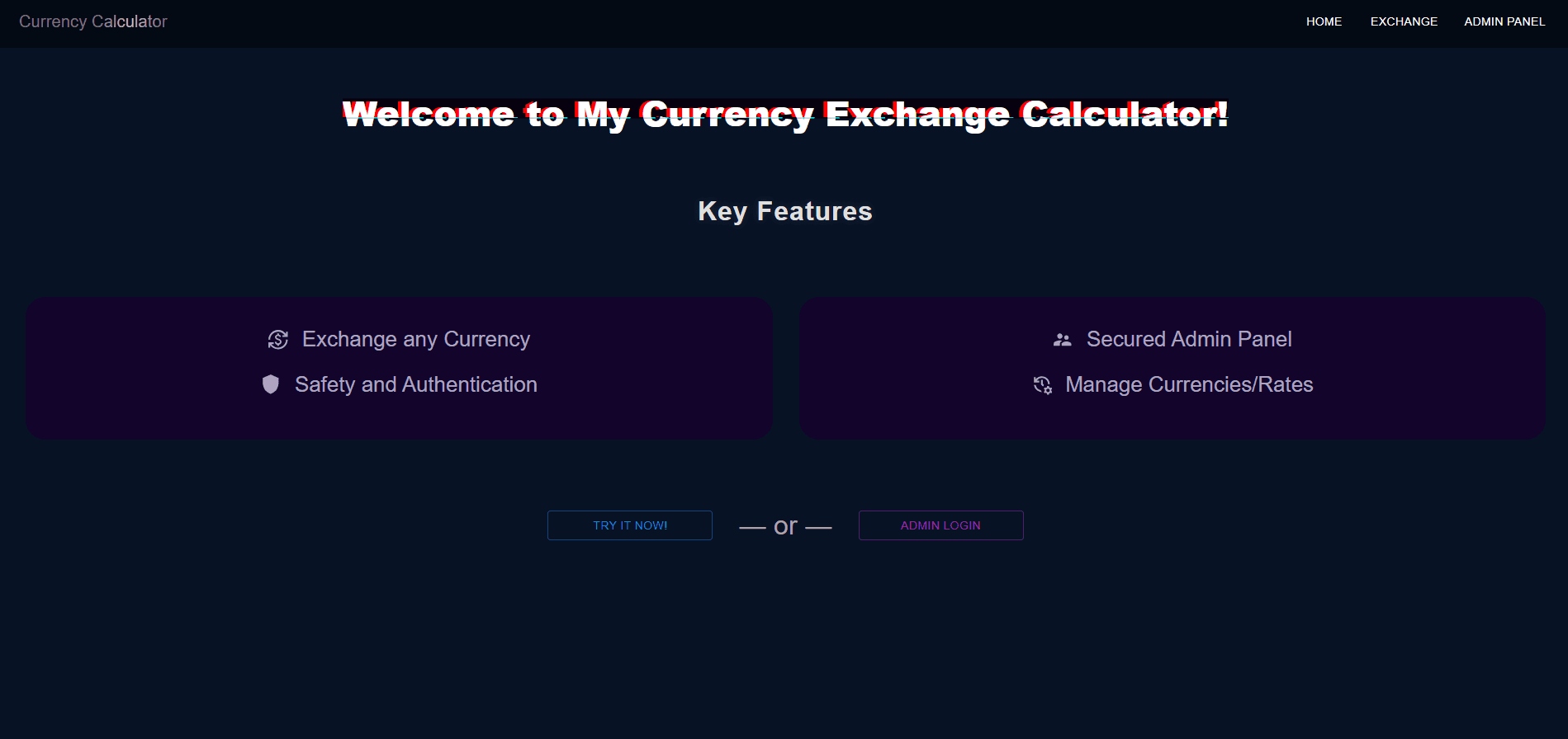 Currency Calculator screenshot